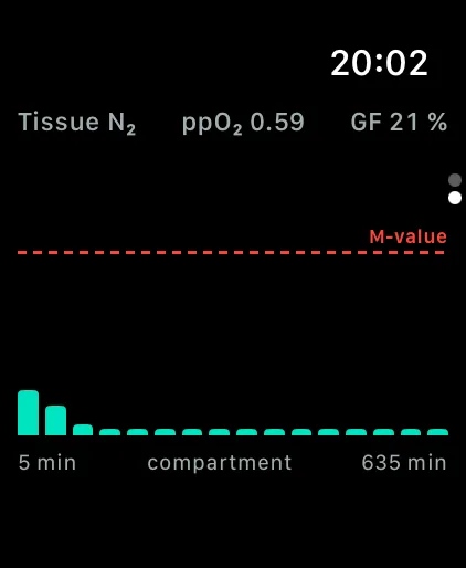 Tissue saturation view